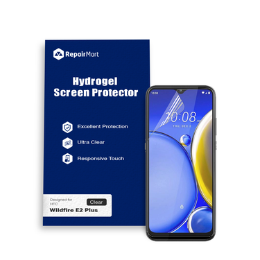 HTC Wildfire E2 Plus Compatible Premium Hydrogel Screen Protector With Full Coverage Ultra HD